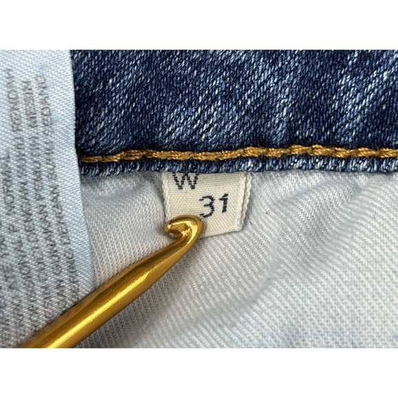 Levis Made & Crafted Jeans Mens 31x27* Blue Needle Narrow Slim Fit Stretch Denim - Picture 7 of 16